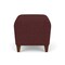 Lesro Siena Lounge Reception 1 Seat Bench, Walnut, RF Nebbiolo Upholstery SN1001 - alternate 2